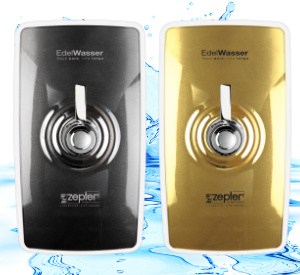 Система Edel Wasser от Zepter разработана для установки на кухонной столешнице